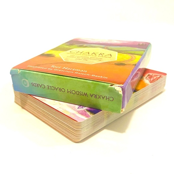 Chakra Wisdom Oracle Card Deck with Box by Tori Hartman (No GuideBook) - Picture 2 of 3